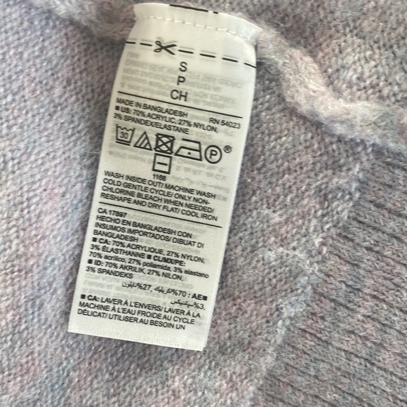 Lavender soft cardigan - Picture 3 of 3